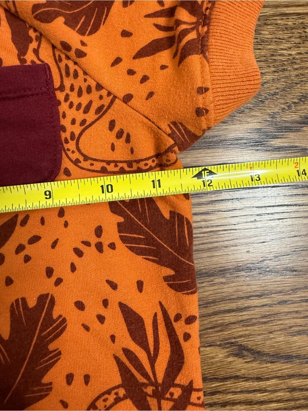 Cat & Jack x Danielle Peterson Kids Cheetah Print Sweatshirt/ Short Set 18 M